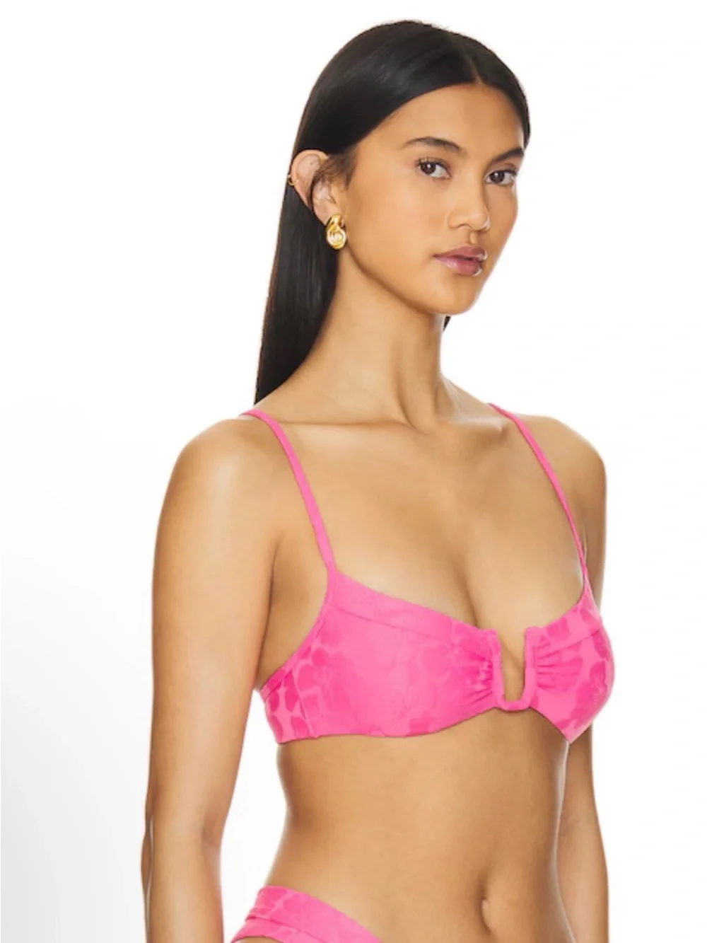 L*Space Peyton Pink Women's Swim Top